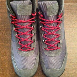 Bass Men's Aspen Gray Suede with Fabric Hiking Boots 11.5M - NIB